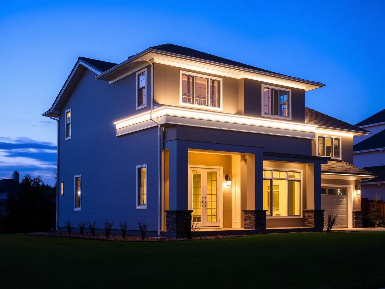 Permanent Outdoor Lighting vs. Hanging Lights Every Year